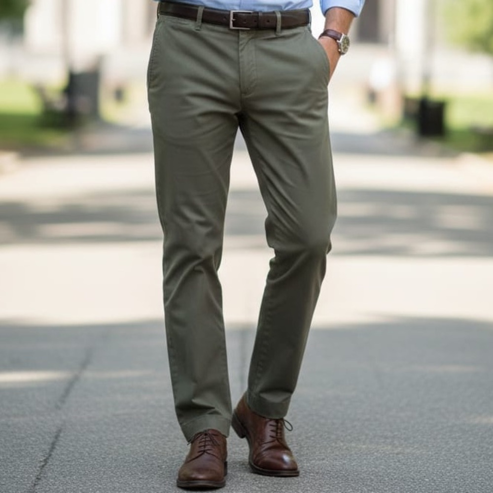 Banana Republic Men's Sage Green Pants P12